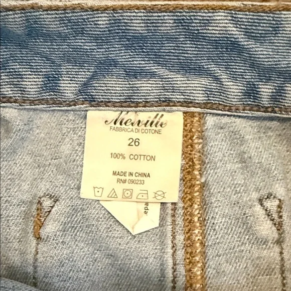 Brandy Melville Light Blue Denim Skirt - Picture 3 of 5